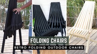 DIY Folding Chair | WOOD SLAT FOLDING LAWN CHAIRS