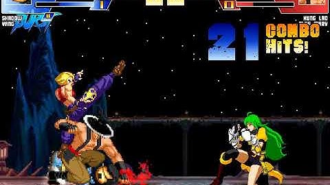 YukariSquadNextBack 2015 Mugen Season 6 Shadow And Yang Xiao Long VS Kung Lao And Blue Mary