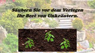 Info Video Aquagart Gartenvlies Drainagevlies 150G Pp