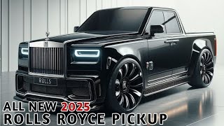 The most expensive launch with unmatched luxury, the 2025 Rolls Royce Pickup is ready for action!