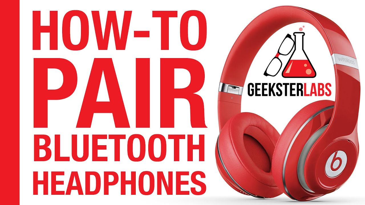 How-To Pair/Sync Bluetooth Headphones (Beats By Dre) on - YouTube