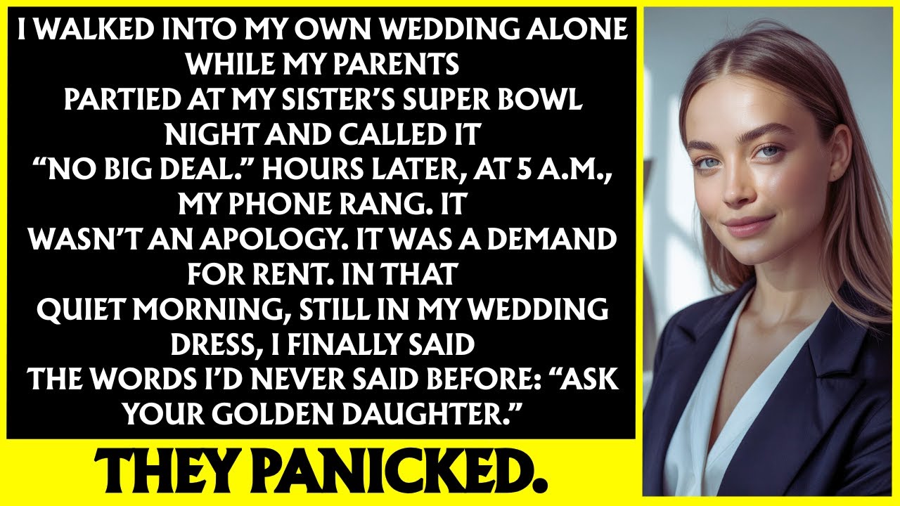 My Parents Skipped My Wedding for a Super Bowl Party—Then Asked Me for Money Right After...