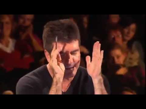 Simon Cowell Insults and  frustated