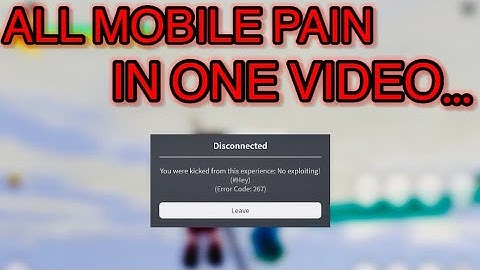 [YBA] ALL MOBILE PAIN IN ONE VIDEO… | FIX MOBILE!!!