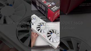 Xfx Swift Amd Radeon Rx 9070Xt 16Gb White Triple Fan Gaming Edition
