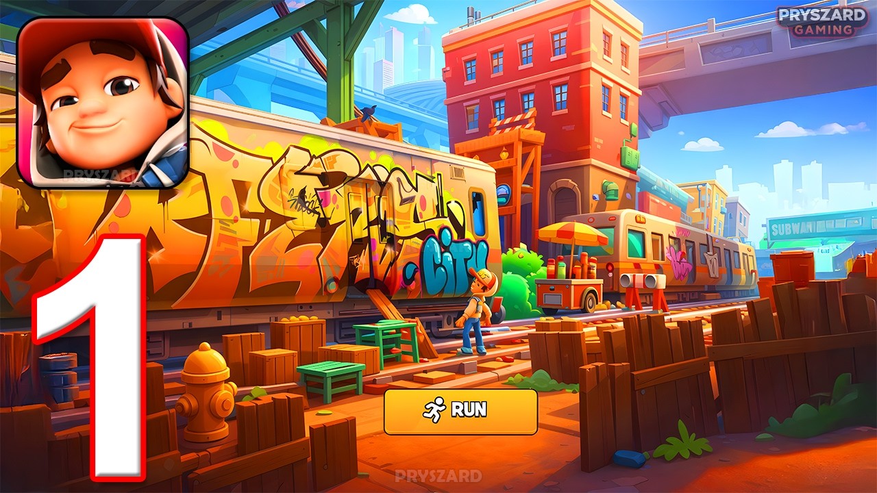 Subway Surfers City - Gameplay Walkthrough Part 1 - New Subway Surfers Game Tutorial (iOS, Android)