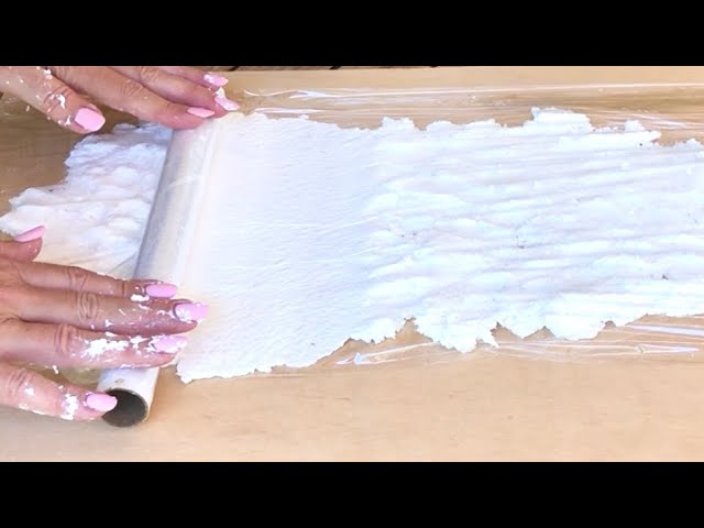 The Best Paper Clay Recipe without water  How to make paper clay for  modeling 