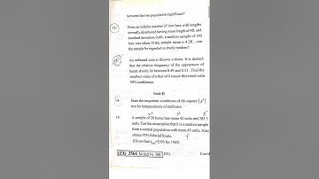 Mathematical statistics paper 2020 M.SC MATHS SEM-4 MDSU AJMER @Dilkush87