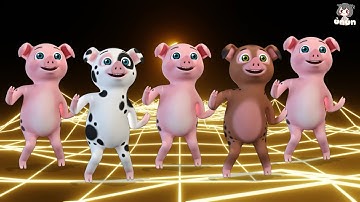 Đàn Heo Con - Chú Heo Nhảy Vui Nhộn - Liên Khúc Nhạc Trò Chơi Hay Nhất 2024