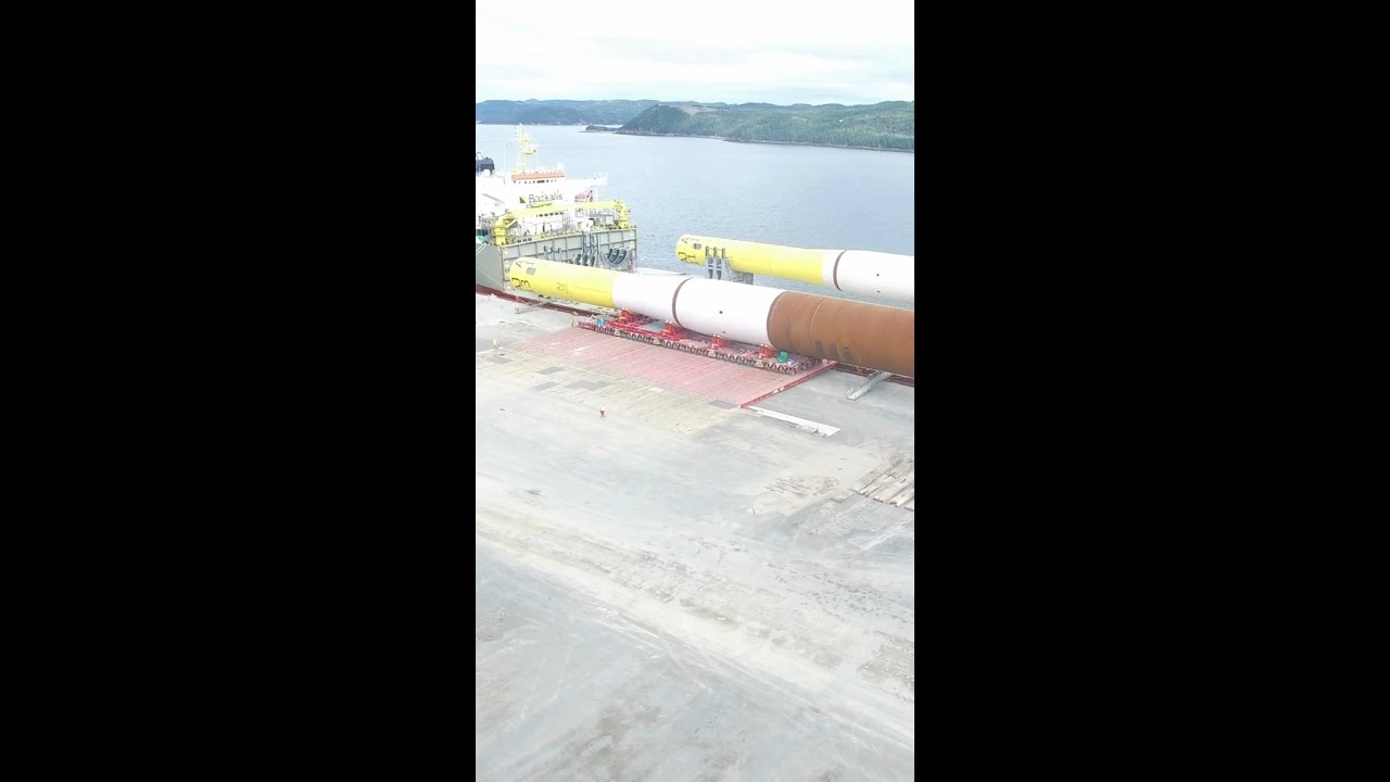 🏆 Best Mammoet moment of 2024 🥇 #8: Monopile roll-off