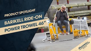 Product Spotlight: Barikell Ride-On Power Trowel 46
