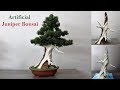 How to make an Artificial Juniper Bonsai Tree.