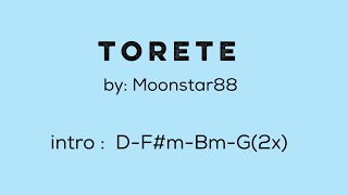 Torete - lyrics with chords screenshot 4