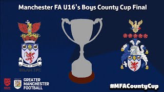 Manchester FA U16 Boys County Cup Final Highlights - Irlam Juniors FC v Cadishead Sports FC screenshot 2