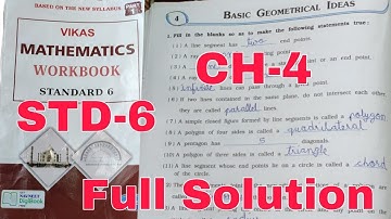 STD-6 | CH-4 | VIKAS MATHEMATICS WORKBOOK | Knowing Our Numbers | FULL SOLUTION | NCERT