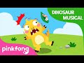 Scared Baby T-Rex | Dinosaur Musical | Dinosaur Story | Pinkfong Songs for Children