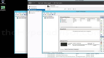 Shared Nothing Live Migration in Hyper-V Manager