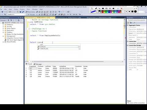 SQL : Space Function Challenge no.1