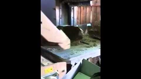 SLG1 - building-stone splitting line (in USA) craggy stones