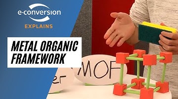 e-conversion explains: MOF (Metal Organic Framework)