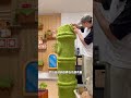 I made a bamboo tube cat tree for my kitten!