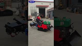 High Quality Compact Tracked Tractor with Rotary Cultivator #rotarytiller #tractor #minitractor