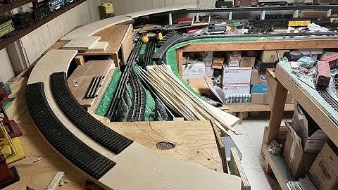 Building a vintage style 1935 O scale model railroad from scratch laying track part 1 Will it work?
