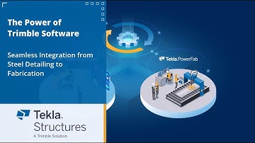 Steel Detailing to Fabrication | Tekla Structures 2025