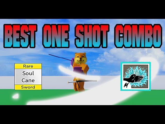 Soul Cane + Superhuman』1 Shot Combo (Blox Fruits) 