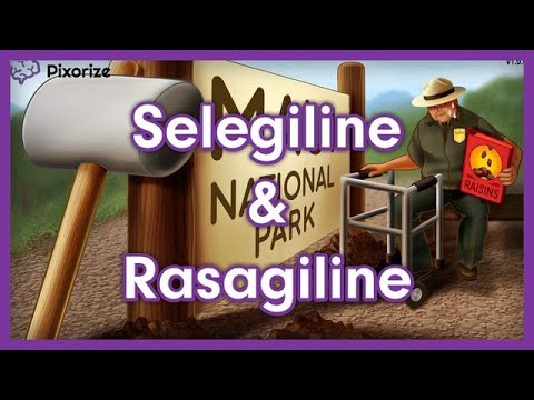 Selegiline / Rasagiline Mnemonic for Nursing Pharmacology (NCLEX)