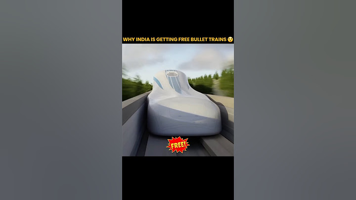 Free Bullet Trains For India 😱 #shorts