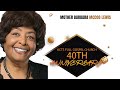 Afgc 40th anniversary service  mother barbara mccoo lewis
