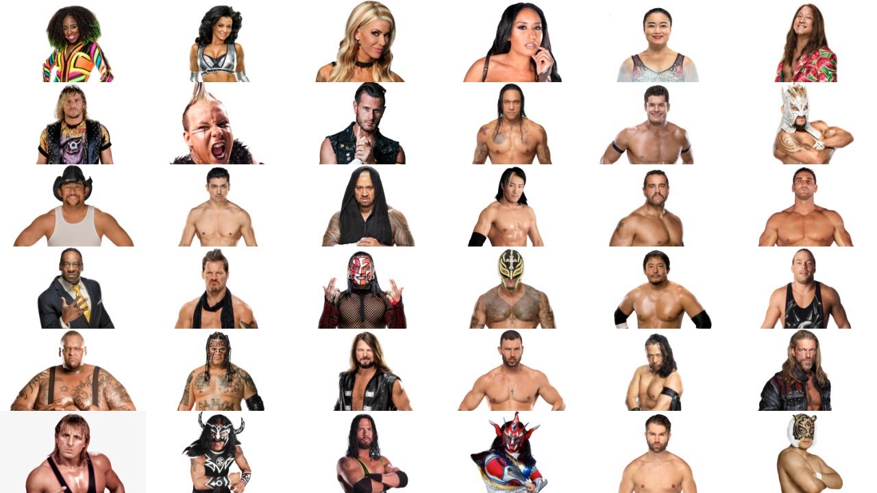 Battle of Spinning Wheel Kicks (Updated 50 Wrestlers)