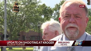 Officials provide update after report of a shooting at Kroger in Colerain Township