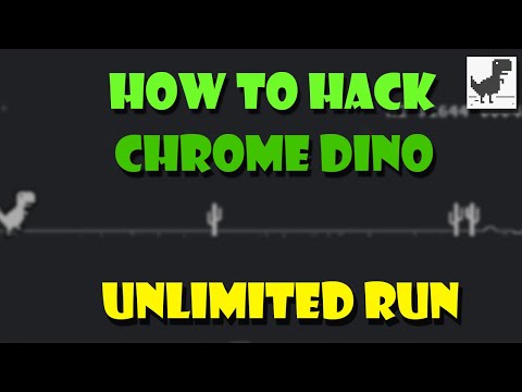 How To Hack Google Chrome's Dino Game 🐱‍🐉? | LET'S HACK WITH A SIMPLE CODE | UNLIMITED RUN | 🔥