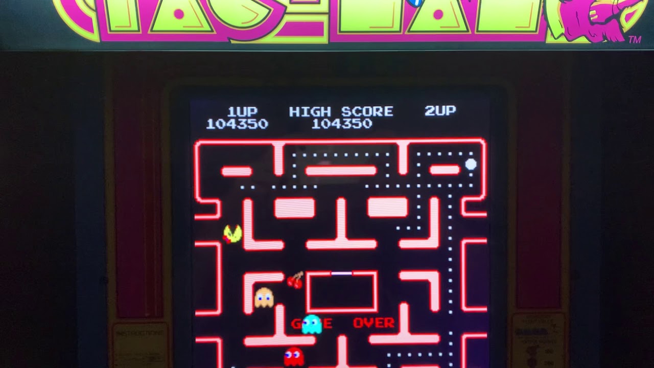 Ms pacman Arcade1Up high score YouTube