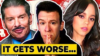 Jenna Ortega Sex Scene Backlash More Disturbing Vince Mcmahon Details Gentle Parenting More News