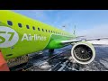 Airbus A320neo а/к S7 Airlines | Рейс Иркутск — Санкт-Петербург