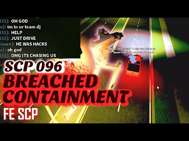 Roblox 096 [SCP] Script, Inf Health, Fullbright