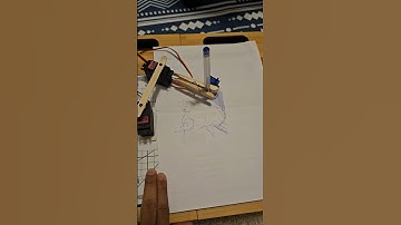 Raspberrypi Drawing #music #Brachiograph #art #linedrawing #servomotors