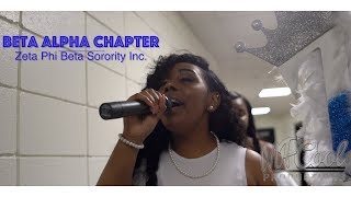 Beta Alpha Chapter of Zeta Phi Beta | New Initiate Presentation | Spring 18 [4K]