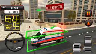 911 Ambulance Rescue game #4 - Çocuklar için ambulans oyunu ,ambulans sesi, ambulans çizgi film screenshot 5