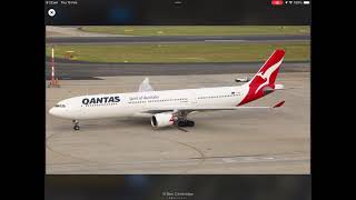 Flight QF62 NRT to BNE