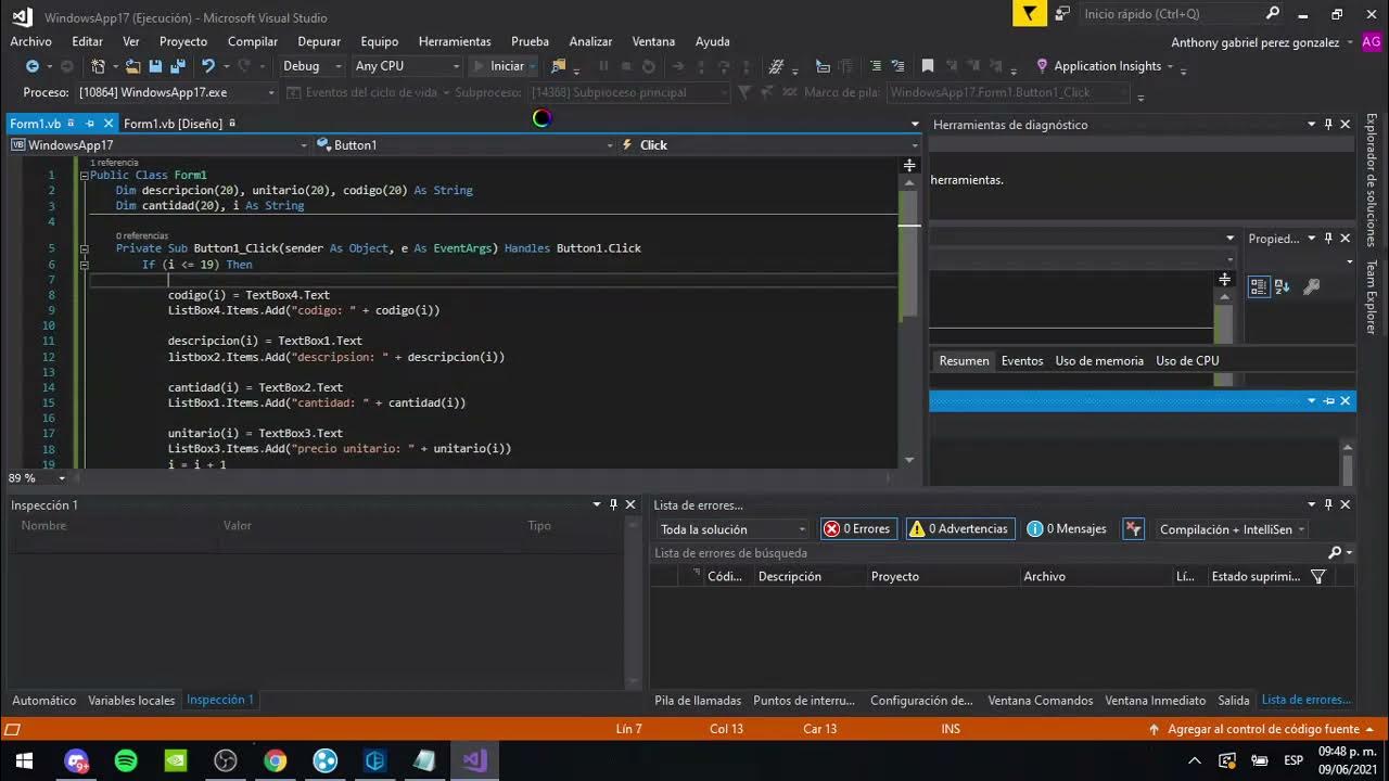 Guardar datos en list box VISUAL BASIC YouTube