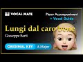 Lungi dal caro bene - Giuseppe Sarti | A Major | Vocal Guide & Piano Accompaniment