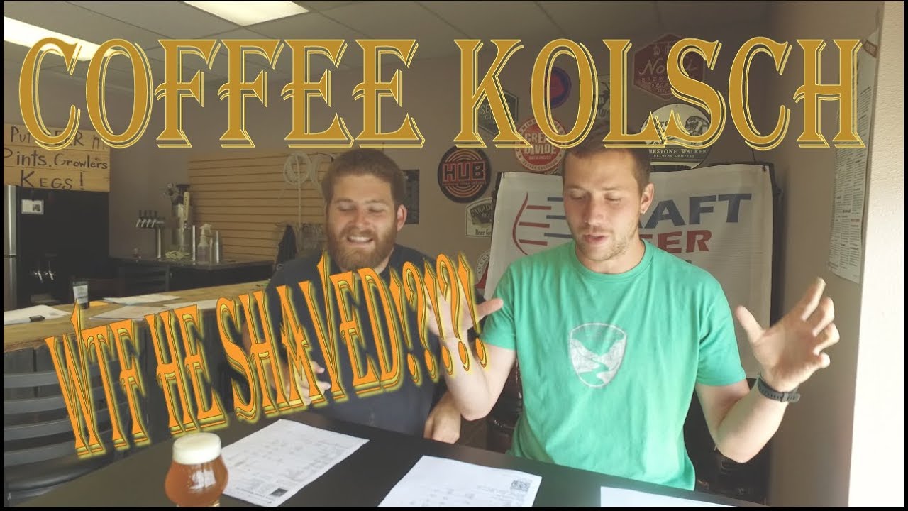 Coffee Kolsch - Home Brew Recipe Breakdown and Tasting - Home Brewery