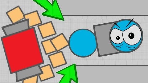 DIEP.IO FUNNY TROLLING TEAMS // NEW TOP FUNNIEST MOMENTS FT WORMATE.IO CRAZY WORM Vs 4 WORMS