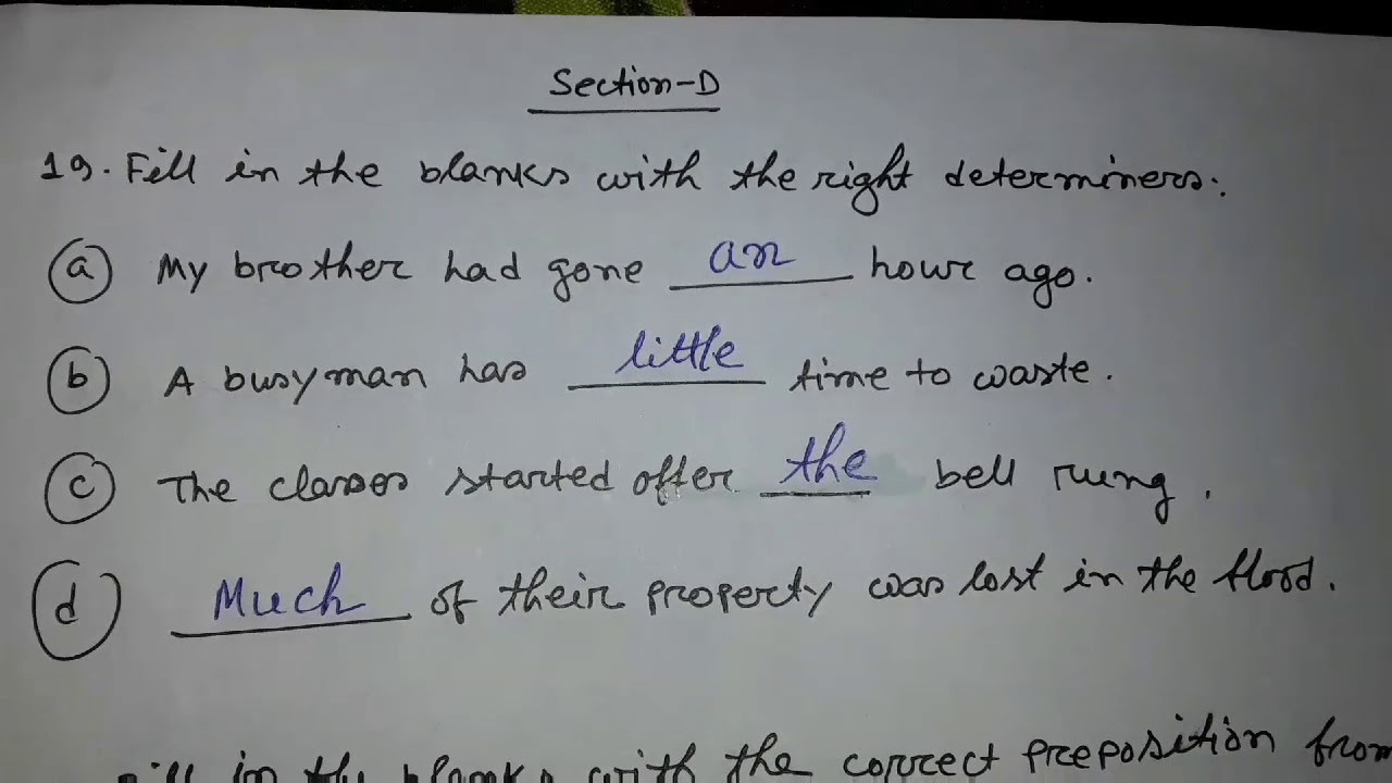 HSLC-2019, ENGLISH PAPER SOLUTION. (SEBA)