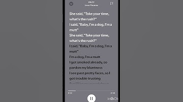 Thumbnail of MUTT by Leon Thomas -Sped up#lyrics #spotify #music #audiosong #song #audio #sound #trending