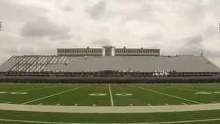 HBU Stadium Construction Seats